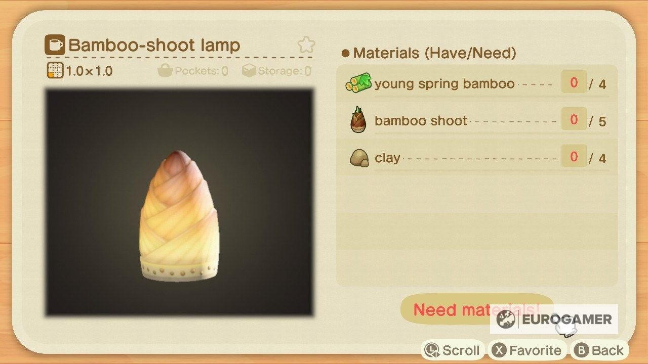 Animal Crossing Bamboo How to get Bamboo Pieces, Bamboo Shoots and Young Spring Bamboo in New